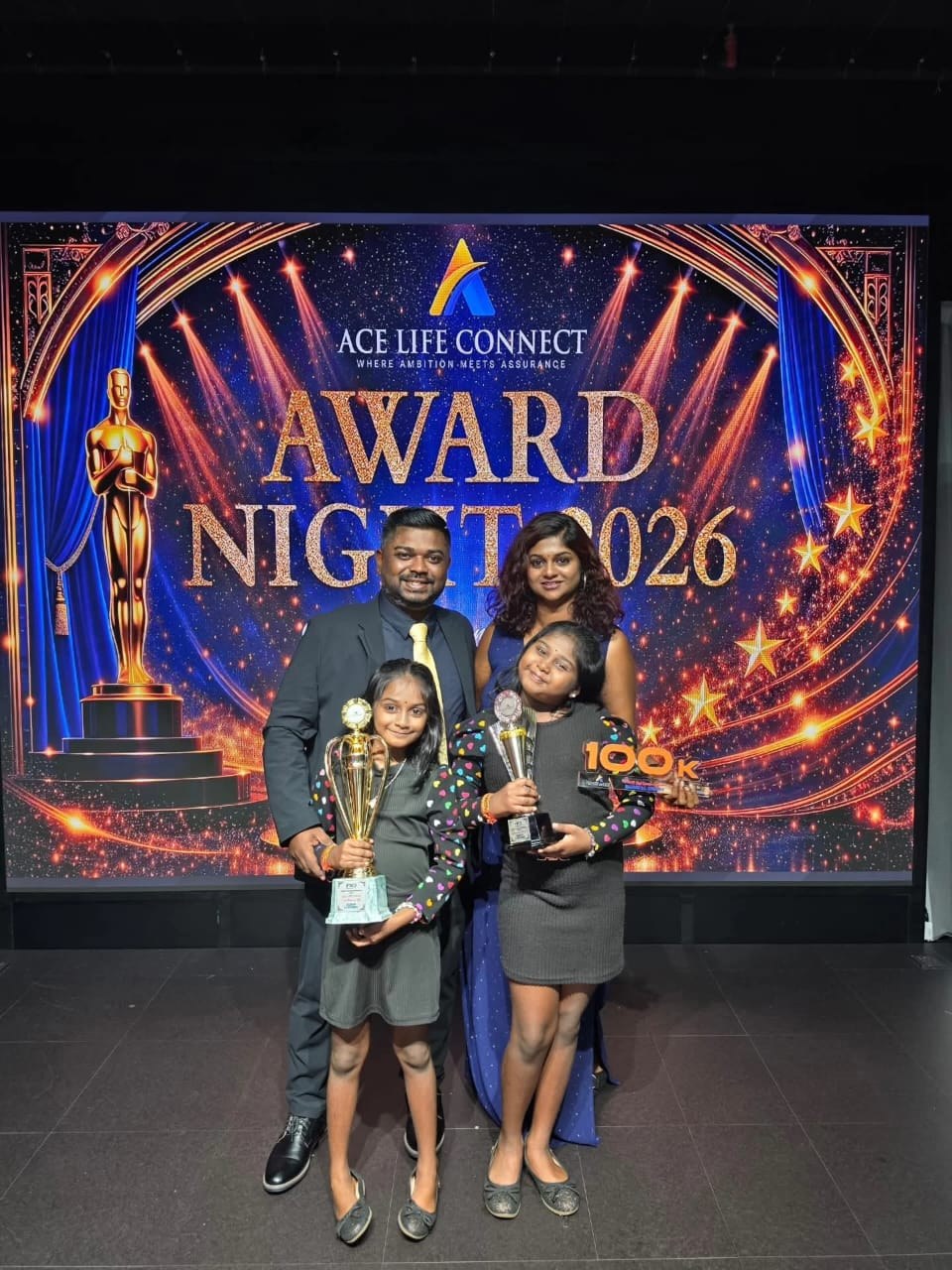 Award night photograph